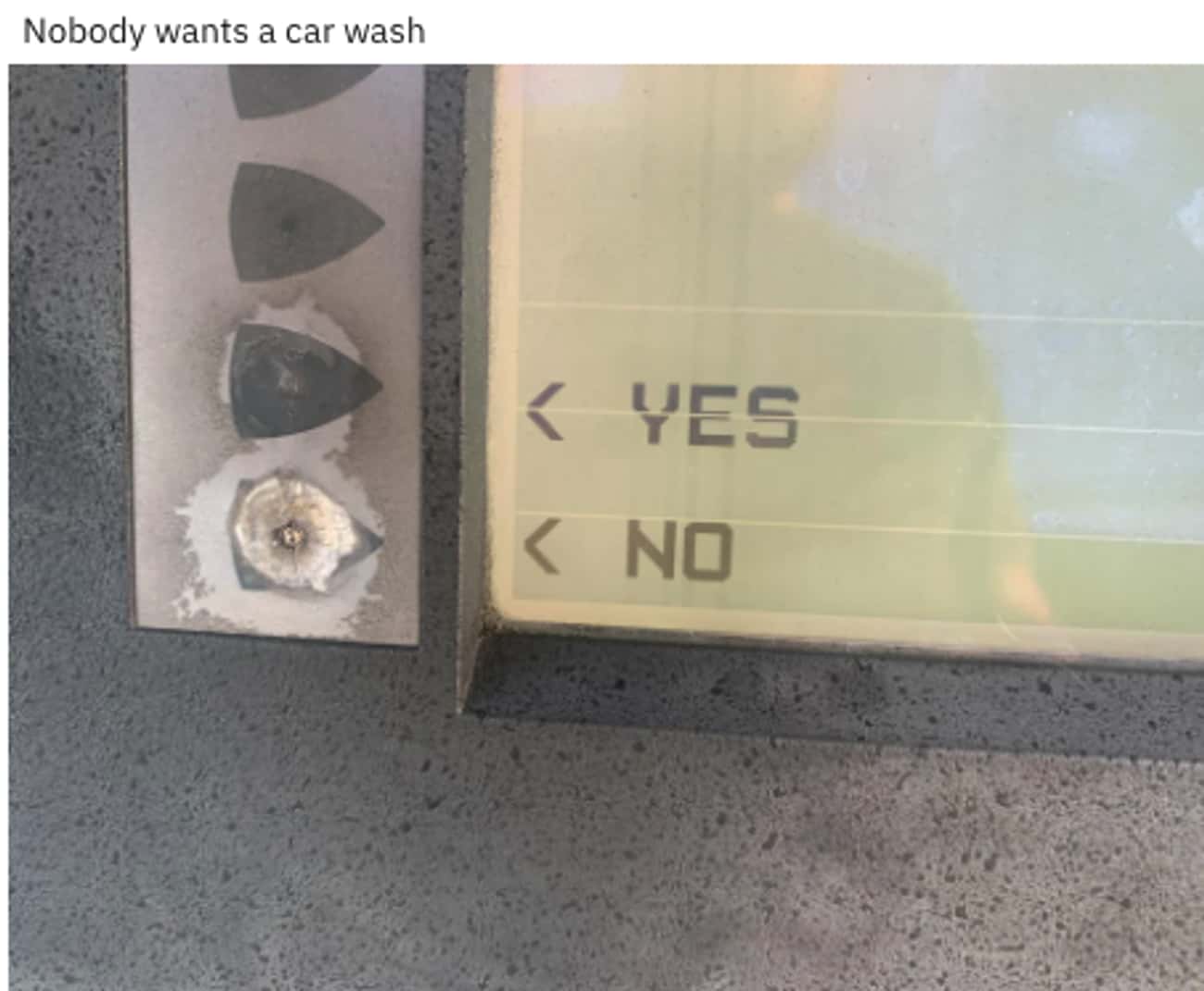 No Car Wash Please