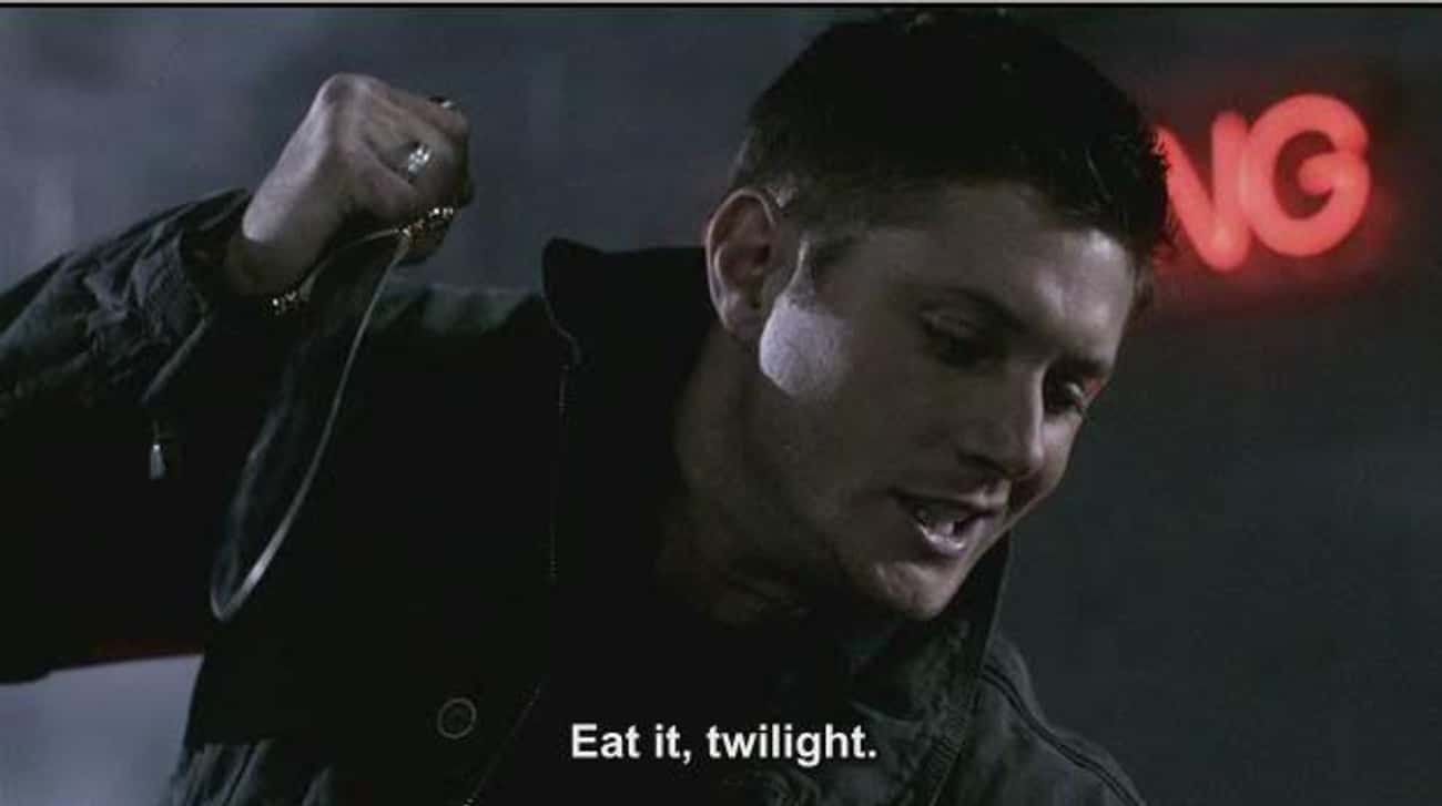 Dean Slays Vampires With A 'Twilight' Reference