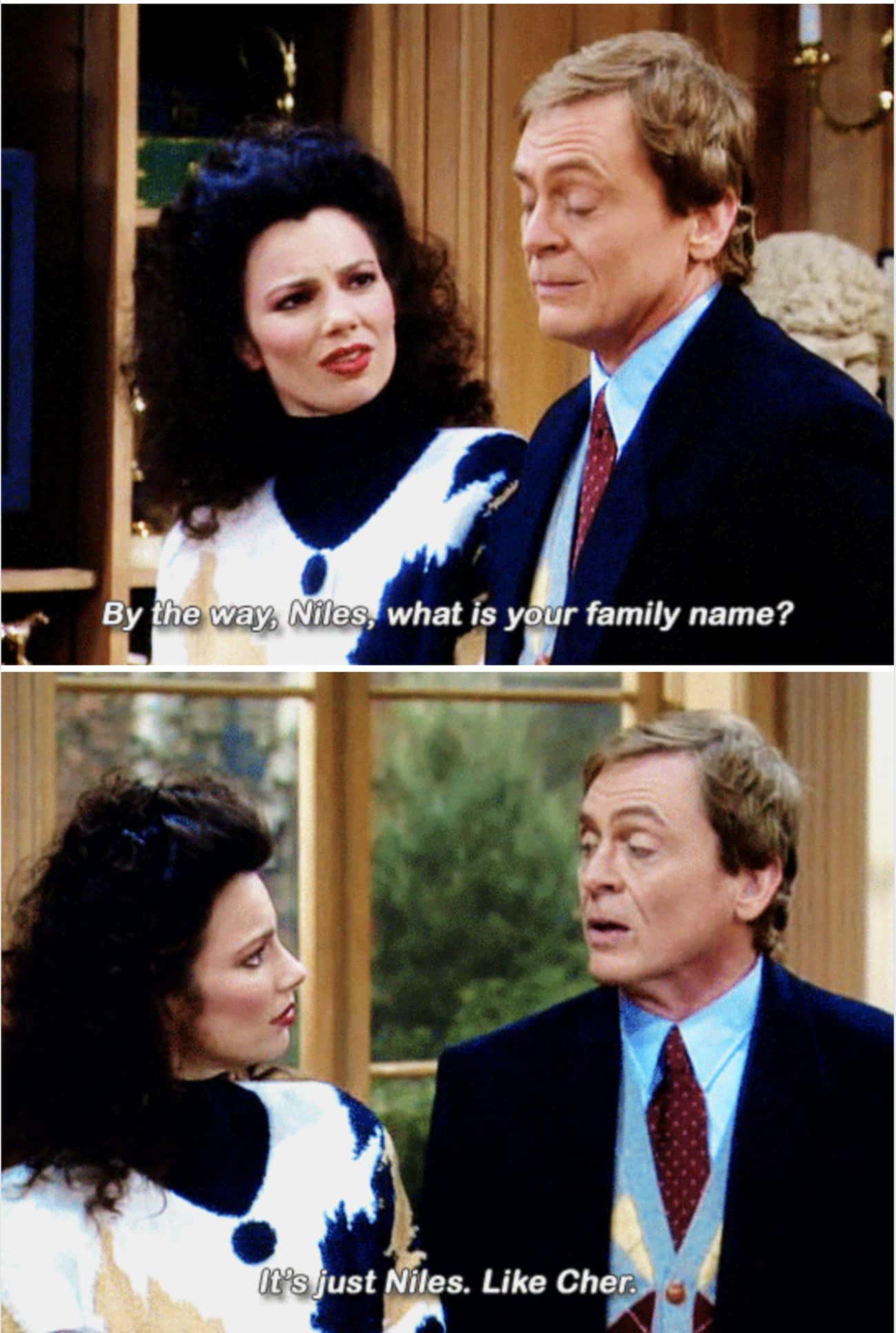 Niles Is Exactly Like Cher