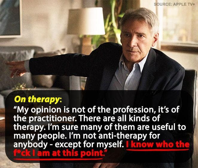 Harrison Knows Who He Is