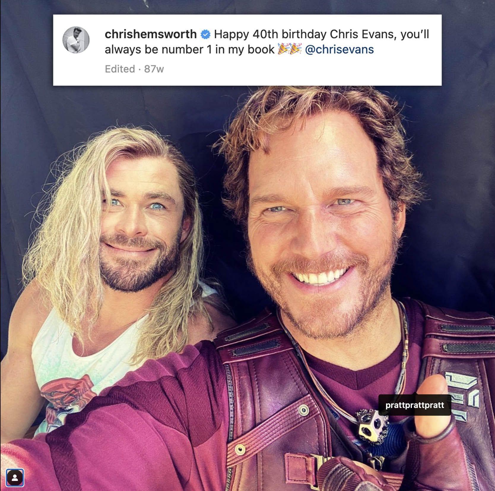 35 Posts That Prove Chris Hemsworth Is Super Close With His MCU Castmates