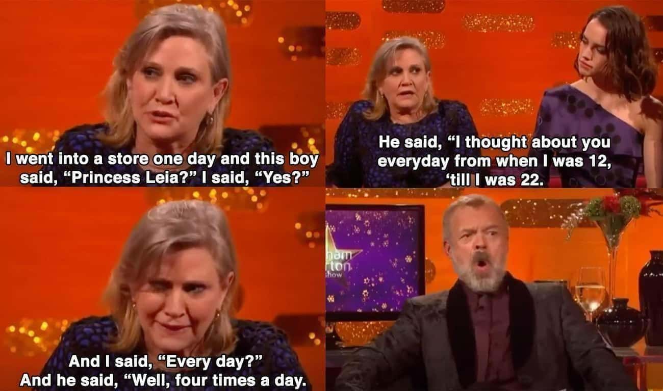 Carrie Fisher Will Always Remain In People's Thoughts