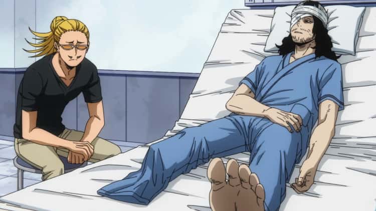 Aizawa Loses A Leg