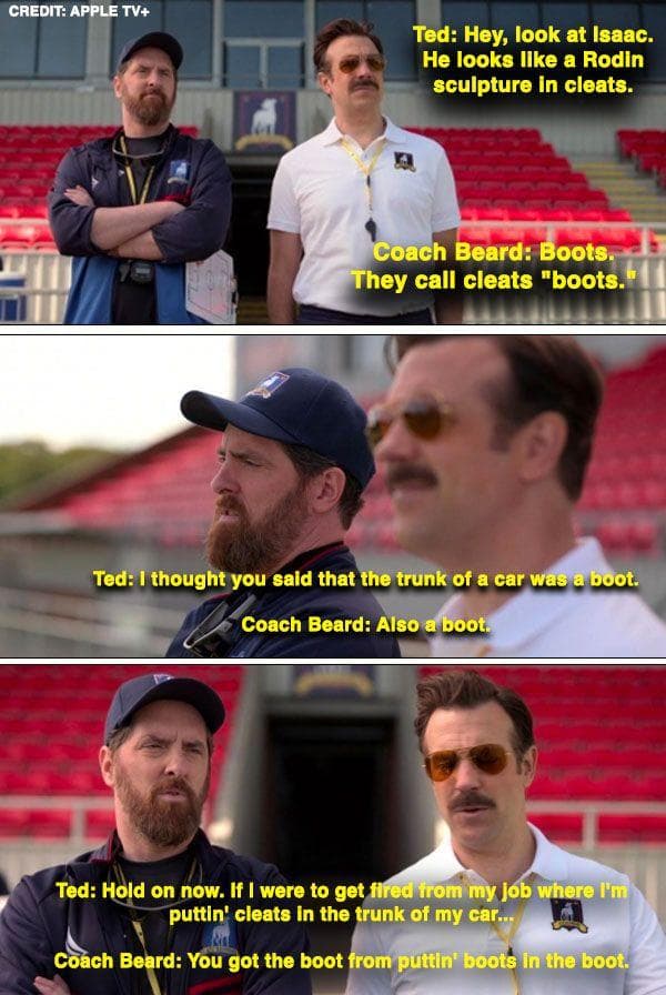 Quotes From Coach Beard Of 'Ted Lasso'