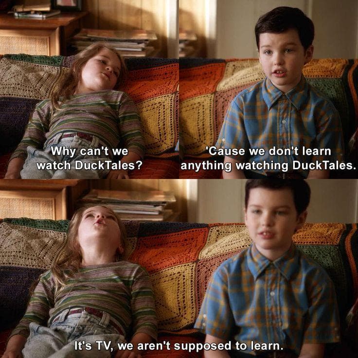 She Knows The Difference Between Educational Vs. Entertainment