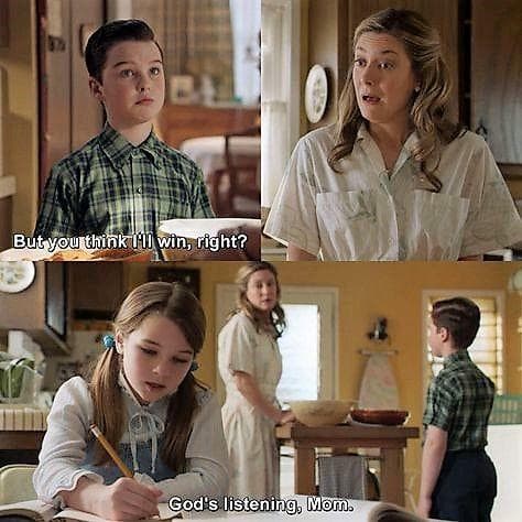 She Takes Her Mother's Lessons Seriously