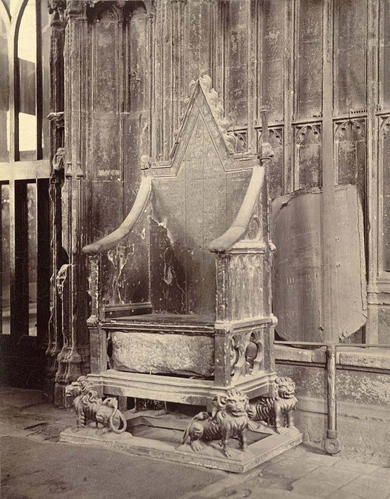The Stone Of Scone Within The Coronation Chair Has A Complicated History