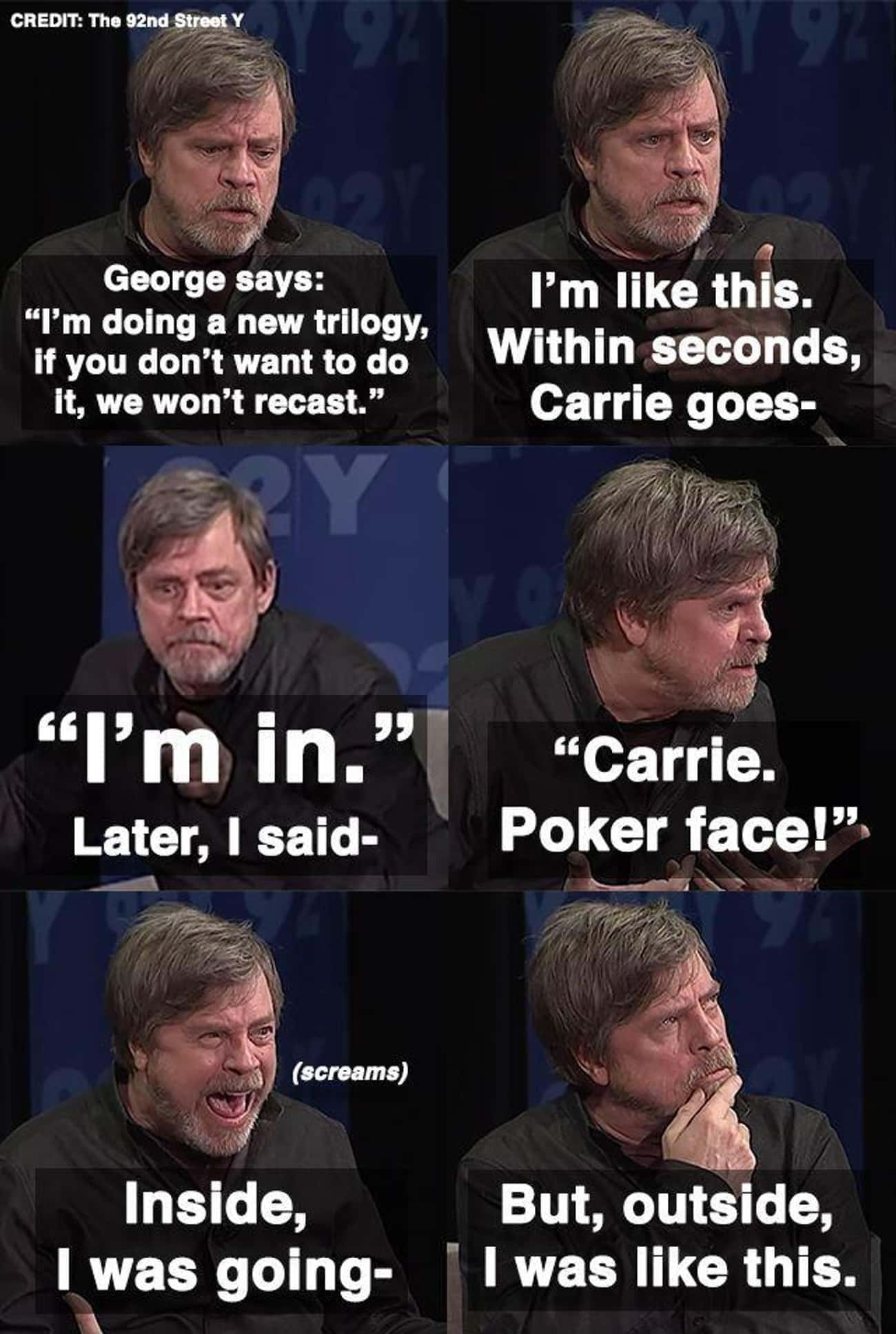 When Mark Hamill Talked About Being Pitched The New Trilogy