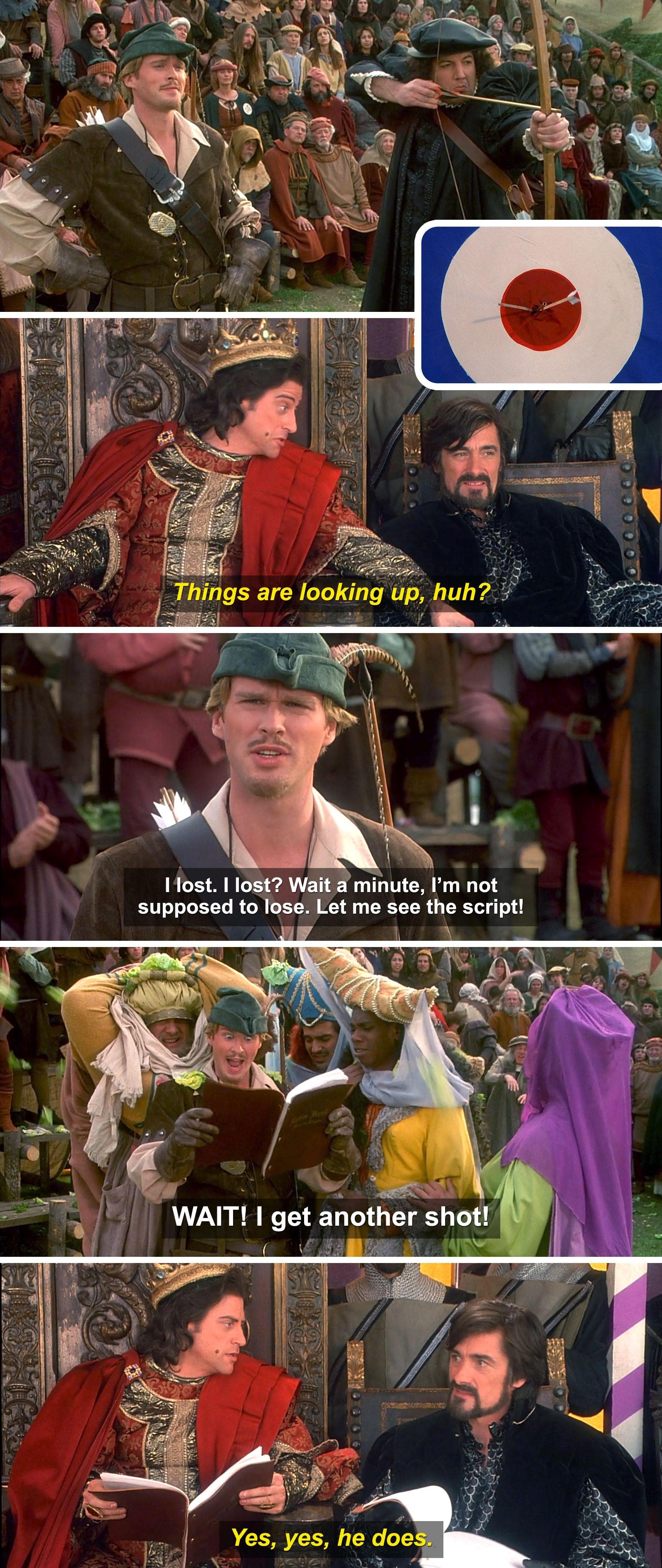 In ‘Robin Hood: Men in Tights,’ Robin Wins The Archery Contest For No Other Reason Than It’s In The Script