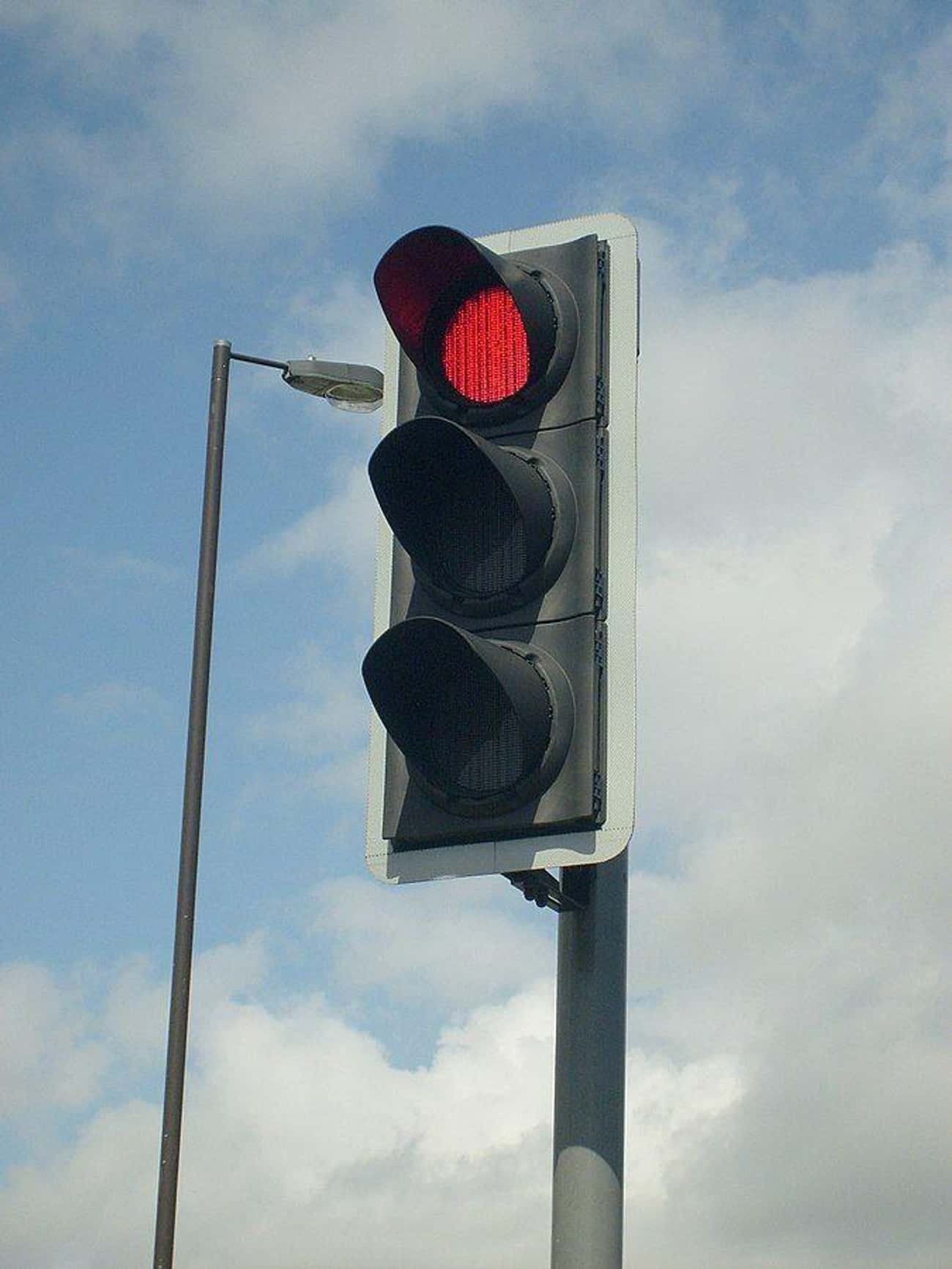 A Red Light Means 'Stop' Because It's The Color That Can Be Seen The Farthest Away