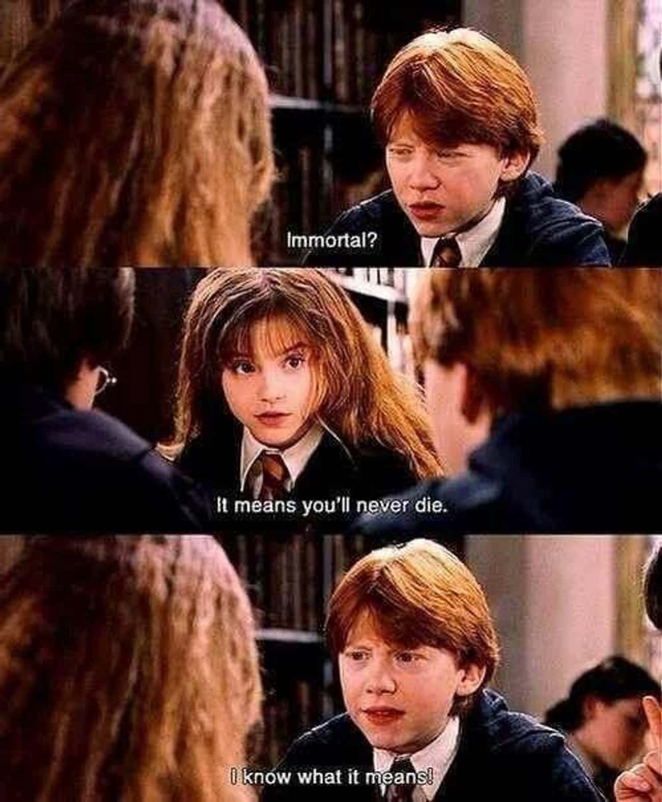 Hermione Being A Know-It-All