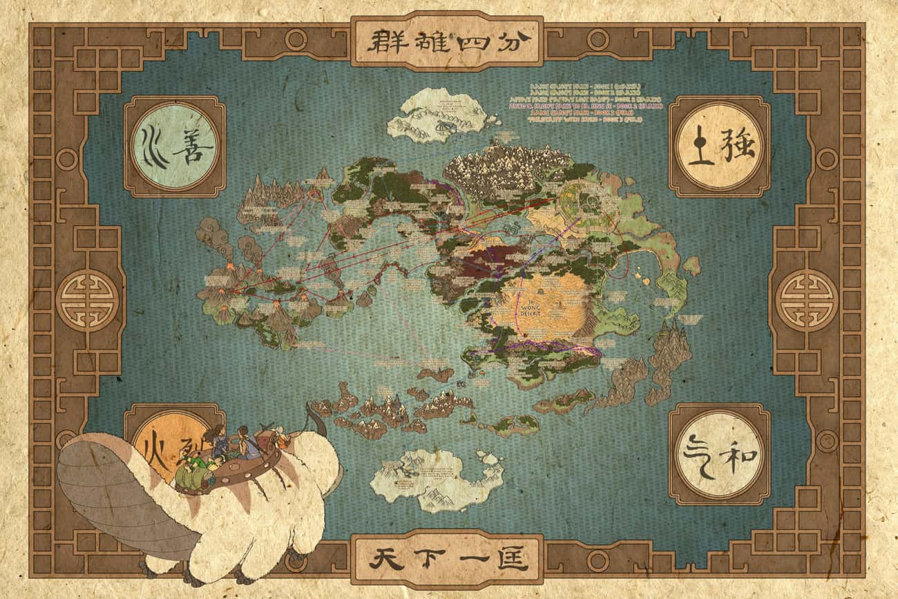 The Hidden Continent In 'Avatar: The Last Airbender'