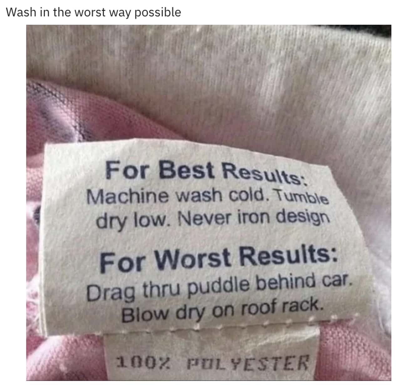 Worst Results