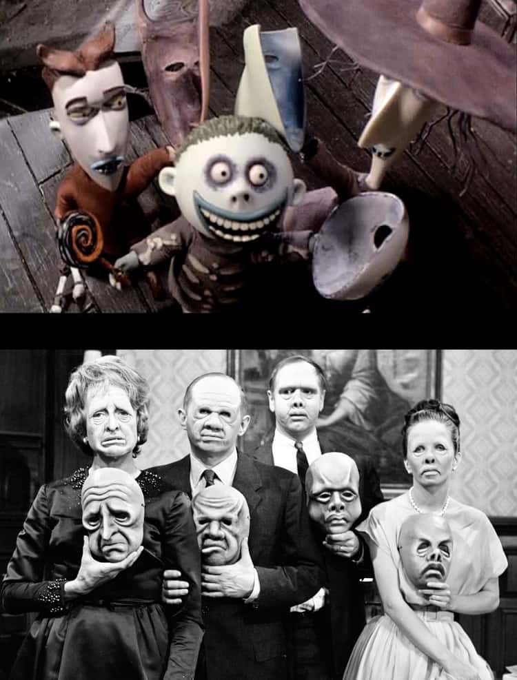 The Masks That Lock, Shock, And Barrel Wear In 'The Nightmare Before Christmas' Pays Homage To A Specific TV Episode