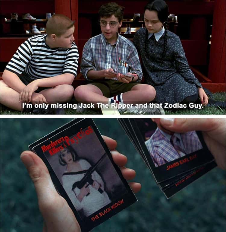 Joel Has A Dark Collection In 'Addams Family Values' 