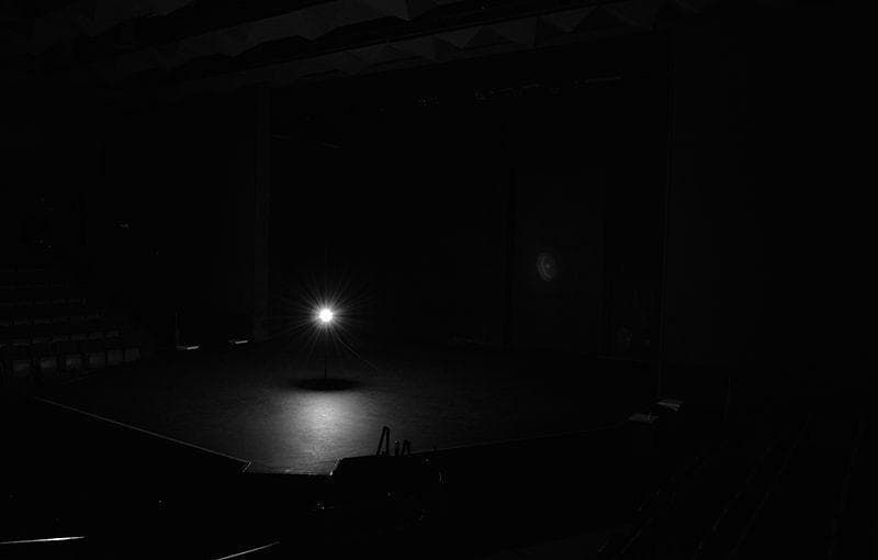 Always Leave A Ghost Light On When You Leave The Theatre