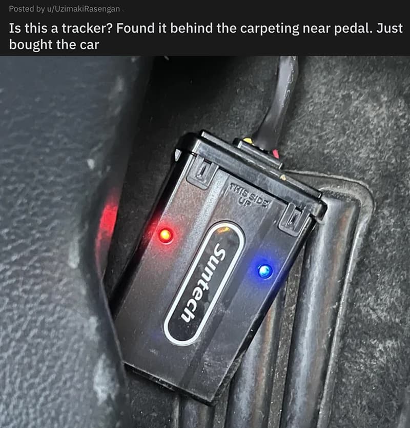 'Is This A Tracker?' 