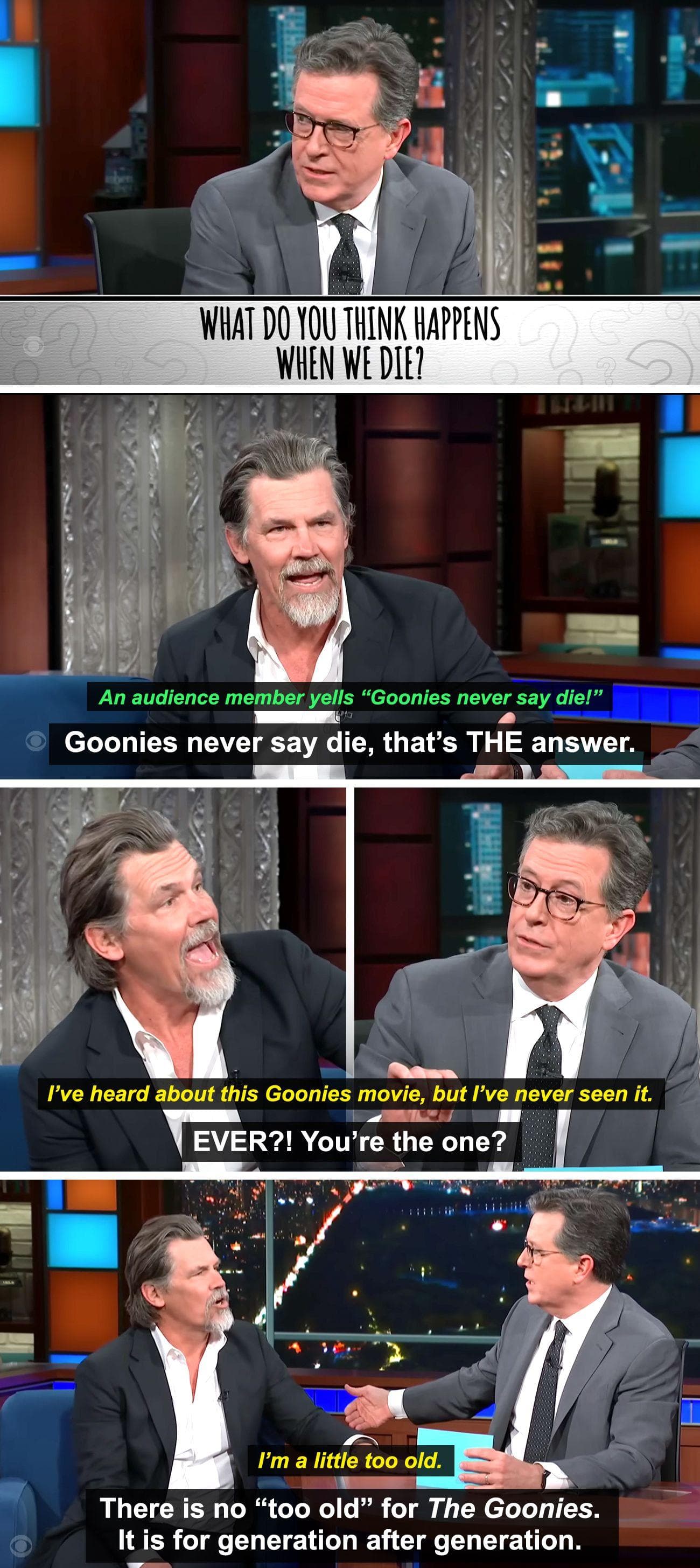 15 Hilarious Responses To Stephen Colbert's Questionnaire