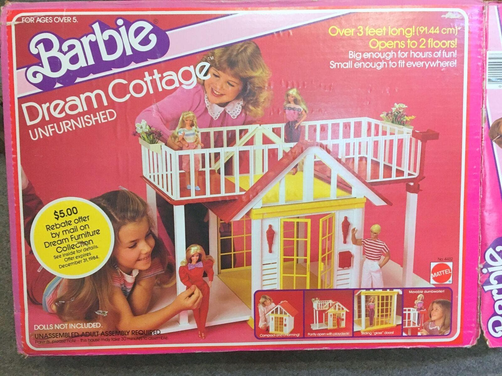 Barbie Drea Hoe Barbie Drea Hoe casa de uñecas colorida de tres