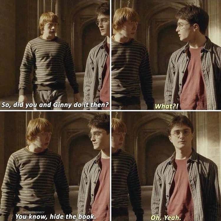Harry Thinks Of The Wrong Double Meaning
