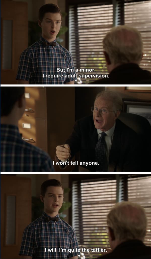 At Least He's Honest