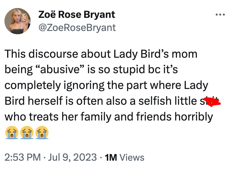 Lady Bird Discourse