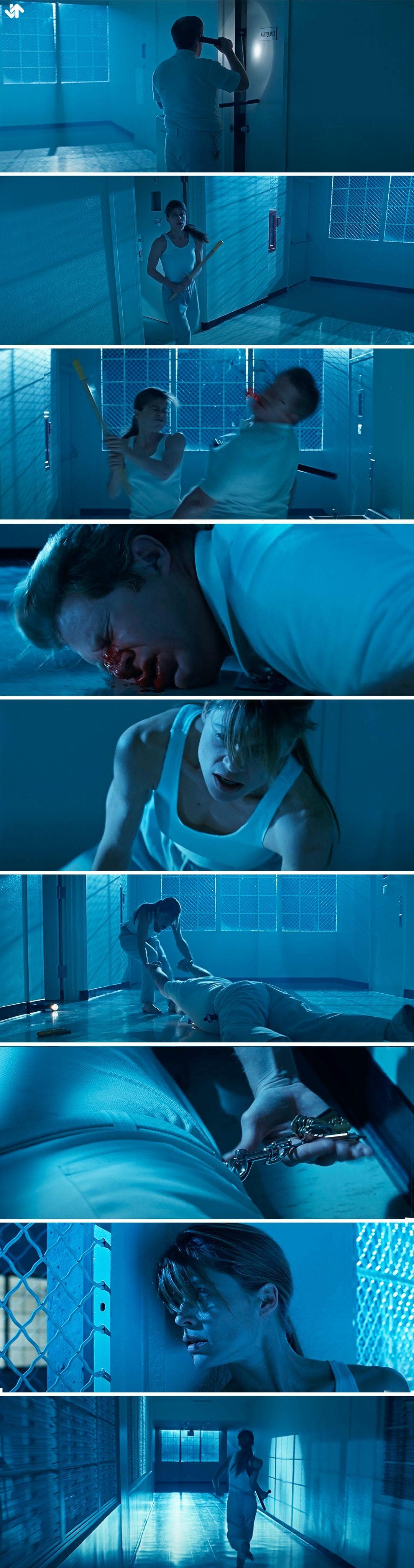 Sarah Conner's Escape In 'Terminator 2: Judgment Day'