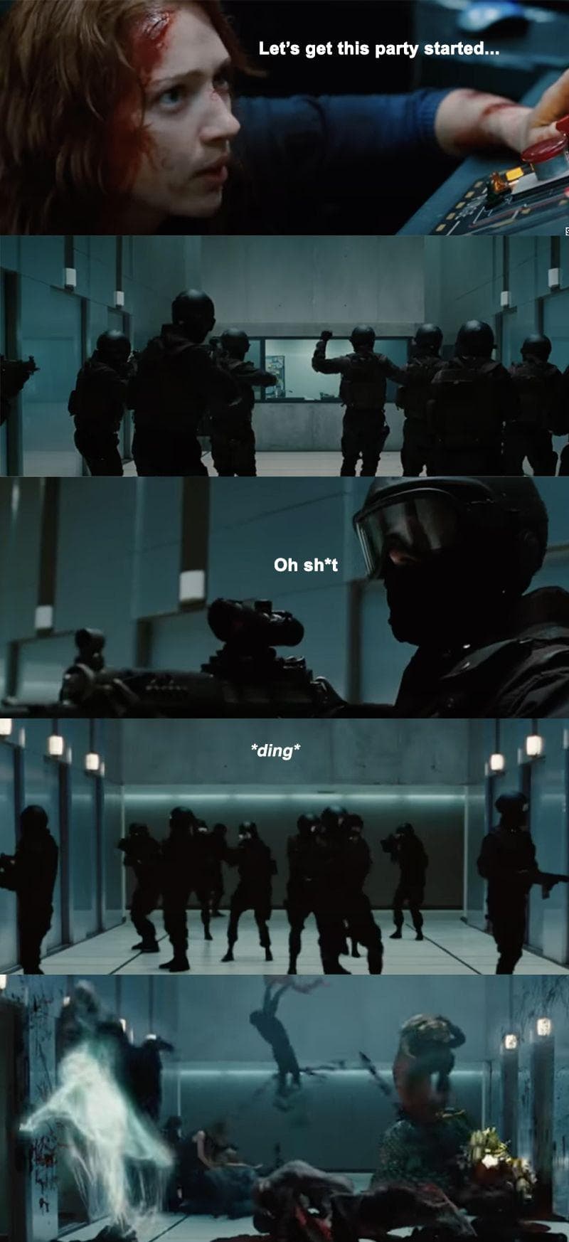 Dana Hits The Button In 'The Cabin In The Woods'