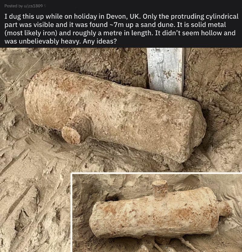 'I Dug This Up While On Holiday In Devon, UK'