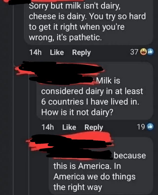 'Milk Isn't Dairy'