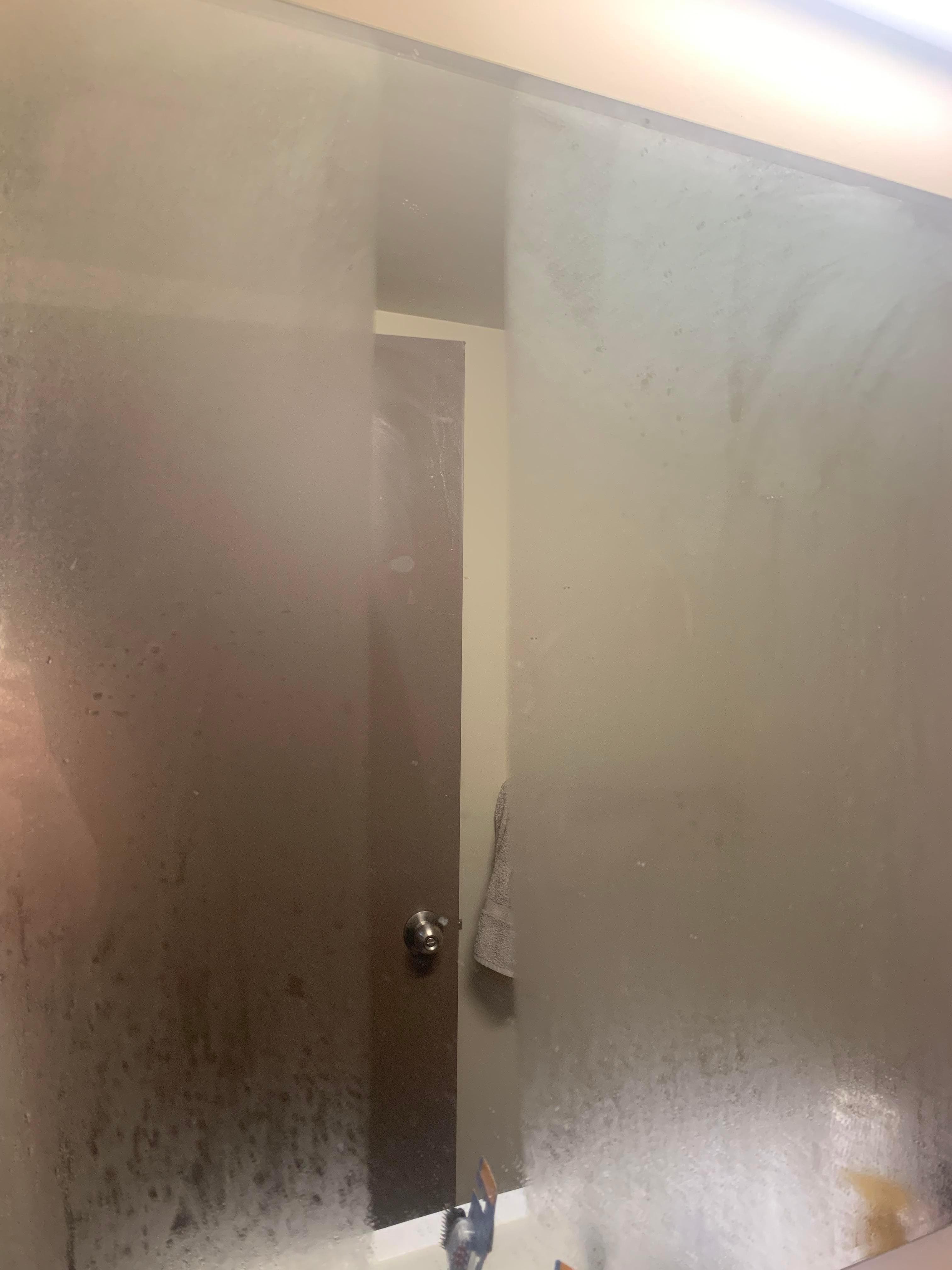 Theres A Streak On My Mirror That Never Gets Foggy
