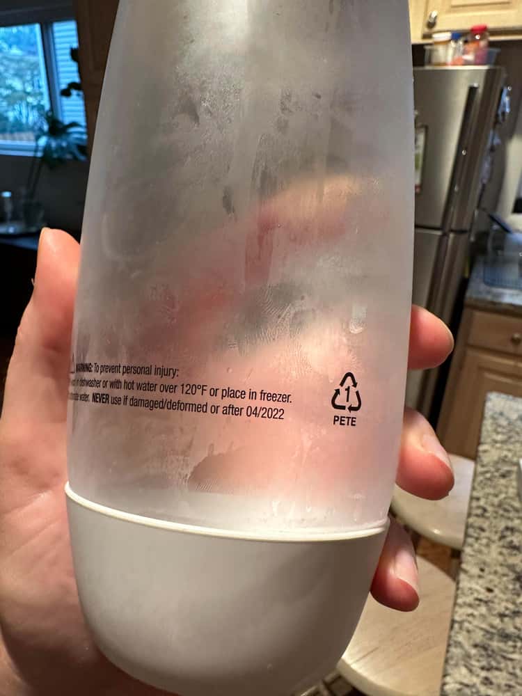 What happens when you put a non-dishwasher safe water bottle in the  dishwasher : r/mildlyinteresting