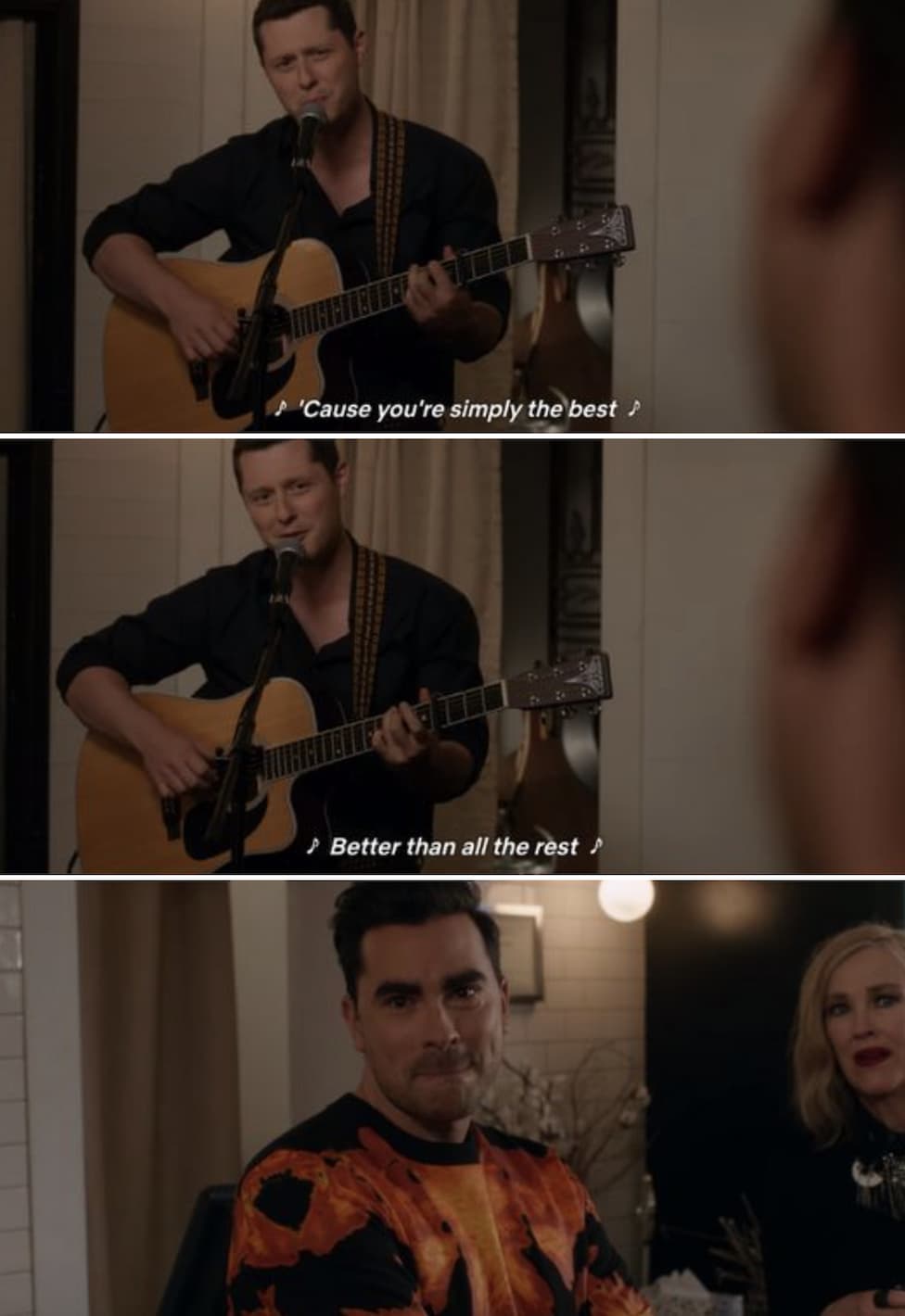 Eugene Levy And Noah Reid In 'Schitt's Creek'