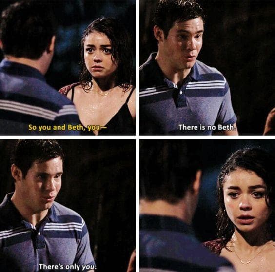 Sarah Hyland And Adam Devine In 'Modern Family'