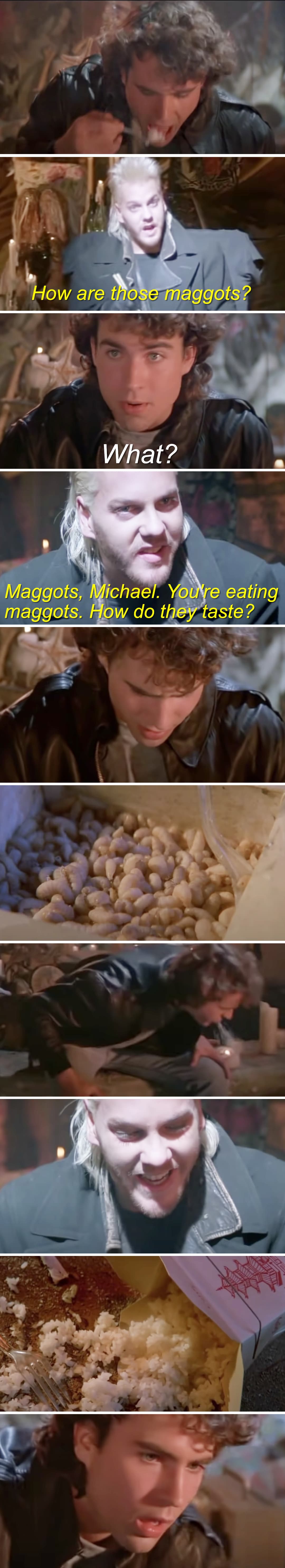 Davis Tricks Michael In 'The Lost Boys'