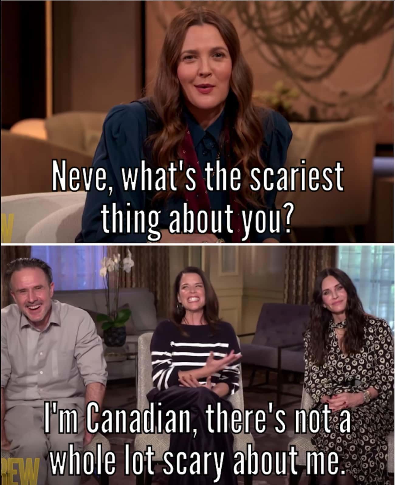 Neve Campbell Isn't Scary In Person