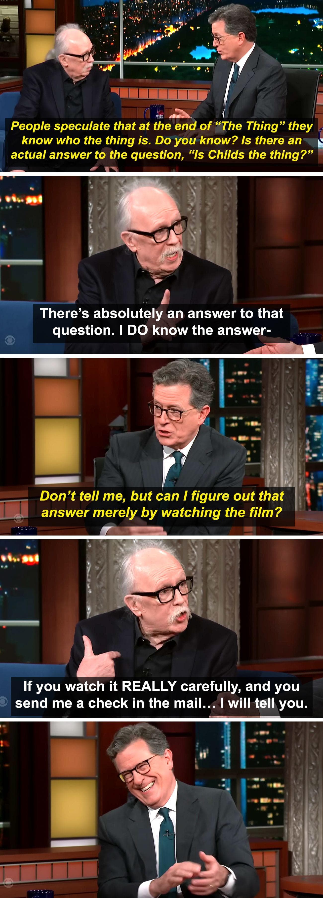 John Carpenter Has The Answer, If You Have The Money