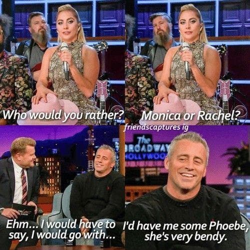 Matt LeBlanc Would Choose Phoebe