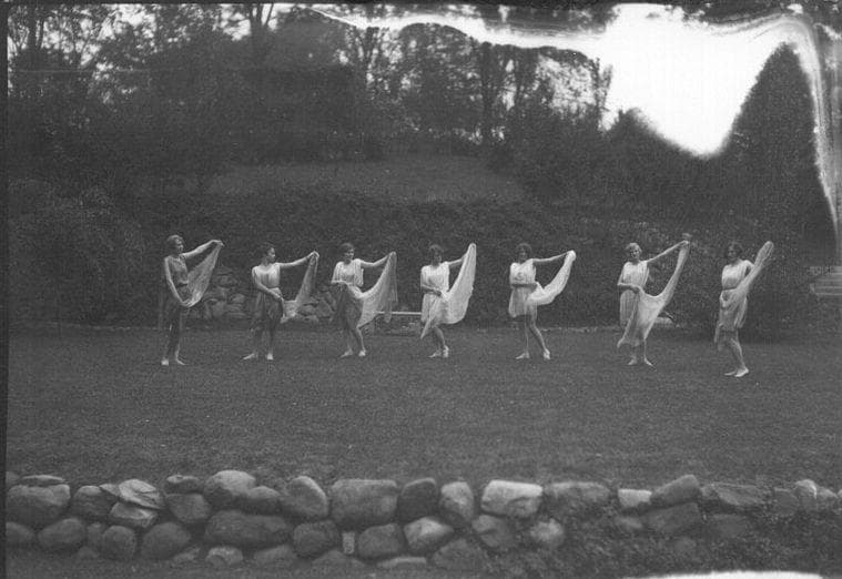 Nine Ladies Dancing On The Ninth Day Of Christmas