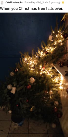 19 Infuriating Christmas Tree Fails That Are Straight Up Annoying