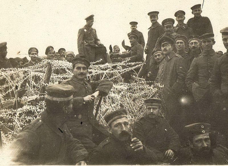 During The 'Christmas Truce' Of 1914, Germans Sang 'Silent Night' To Their British Enemies, And In Some Places Stopped Fighting To Celebrate Together
