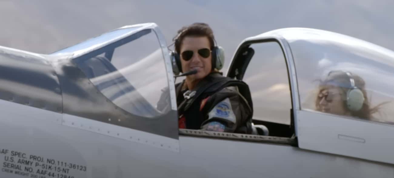 Tom Cruise Used His Own Plane For The Flight With Penny 