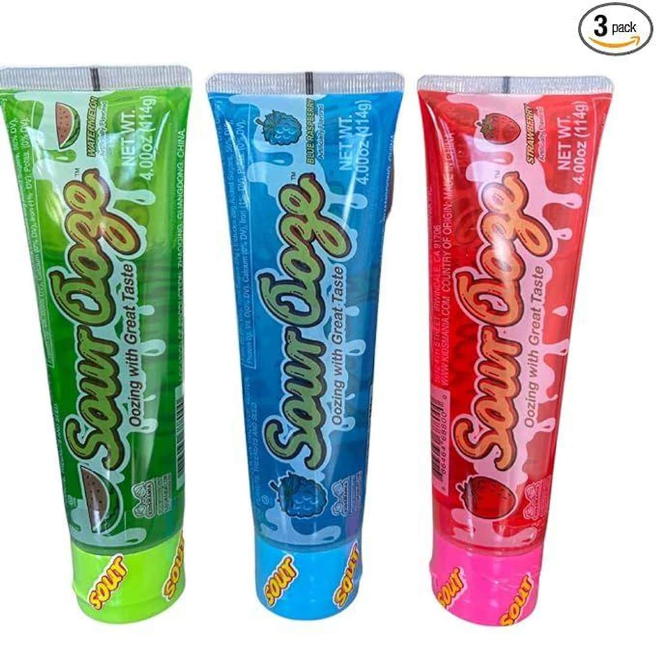 Sour Ooze Tubes