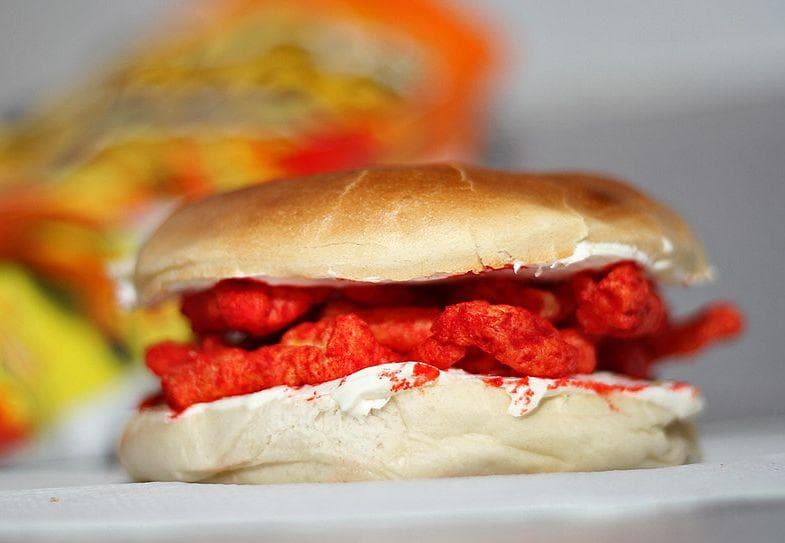 Hot Cheetos And Cream Cheese