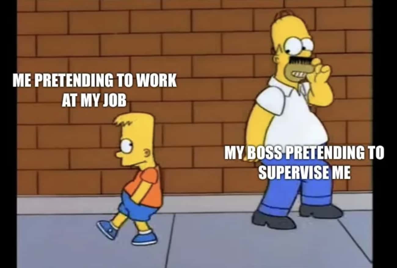 Homer Would Make A Great Boss