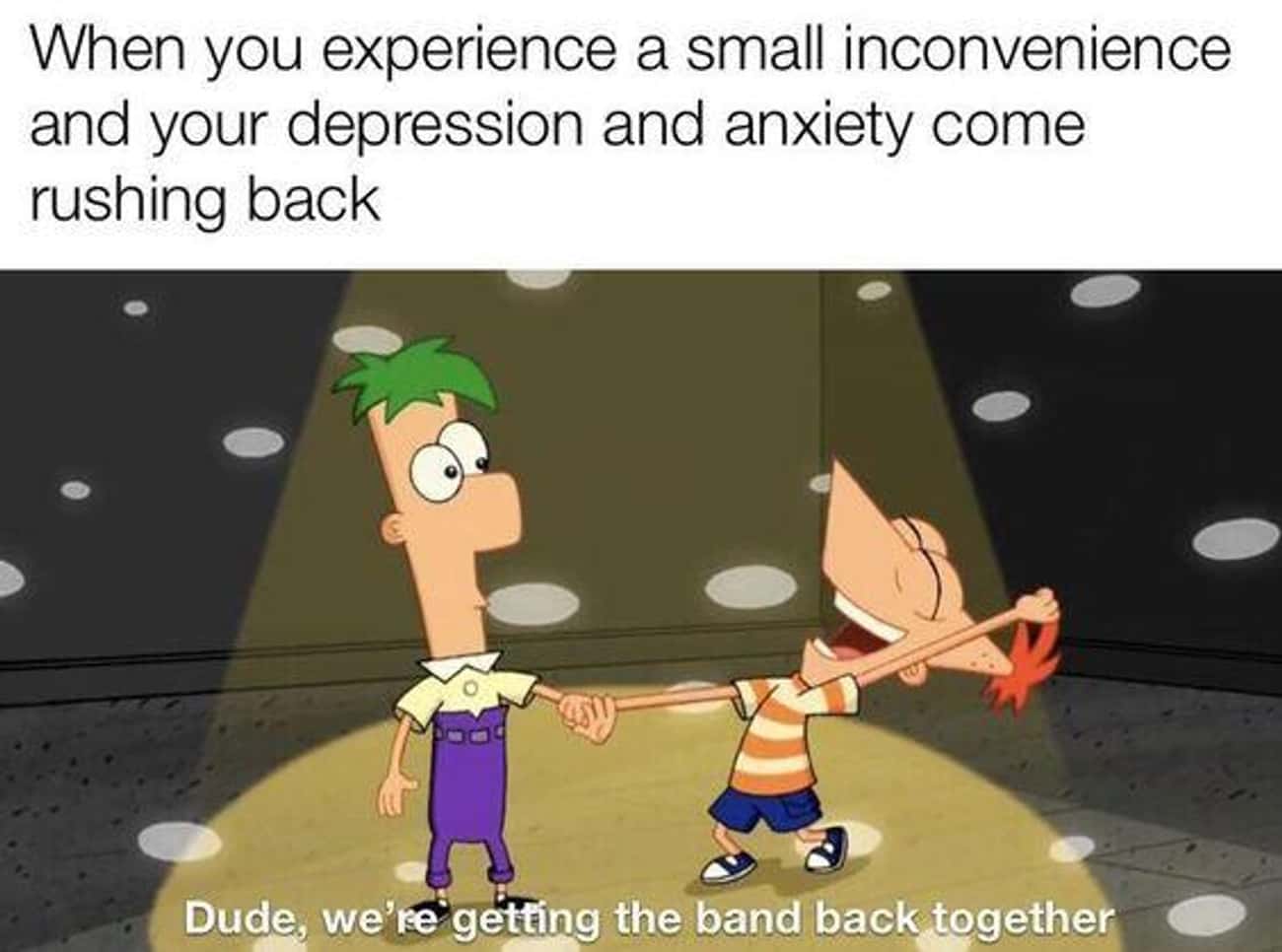 Phineas And Ferb Get Mental Health