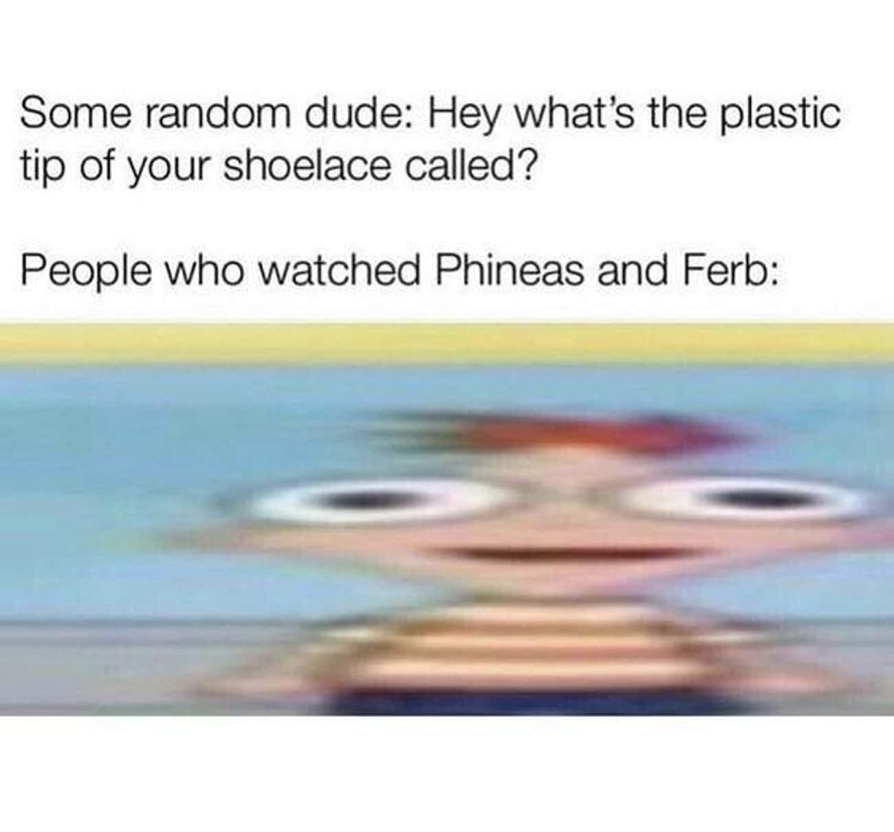 Phineas Taught Us All What An Aglet Is