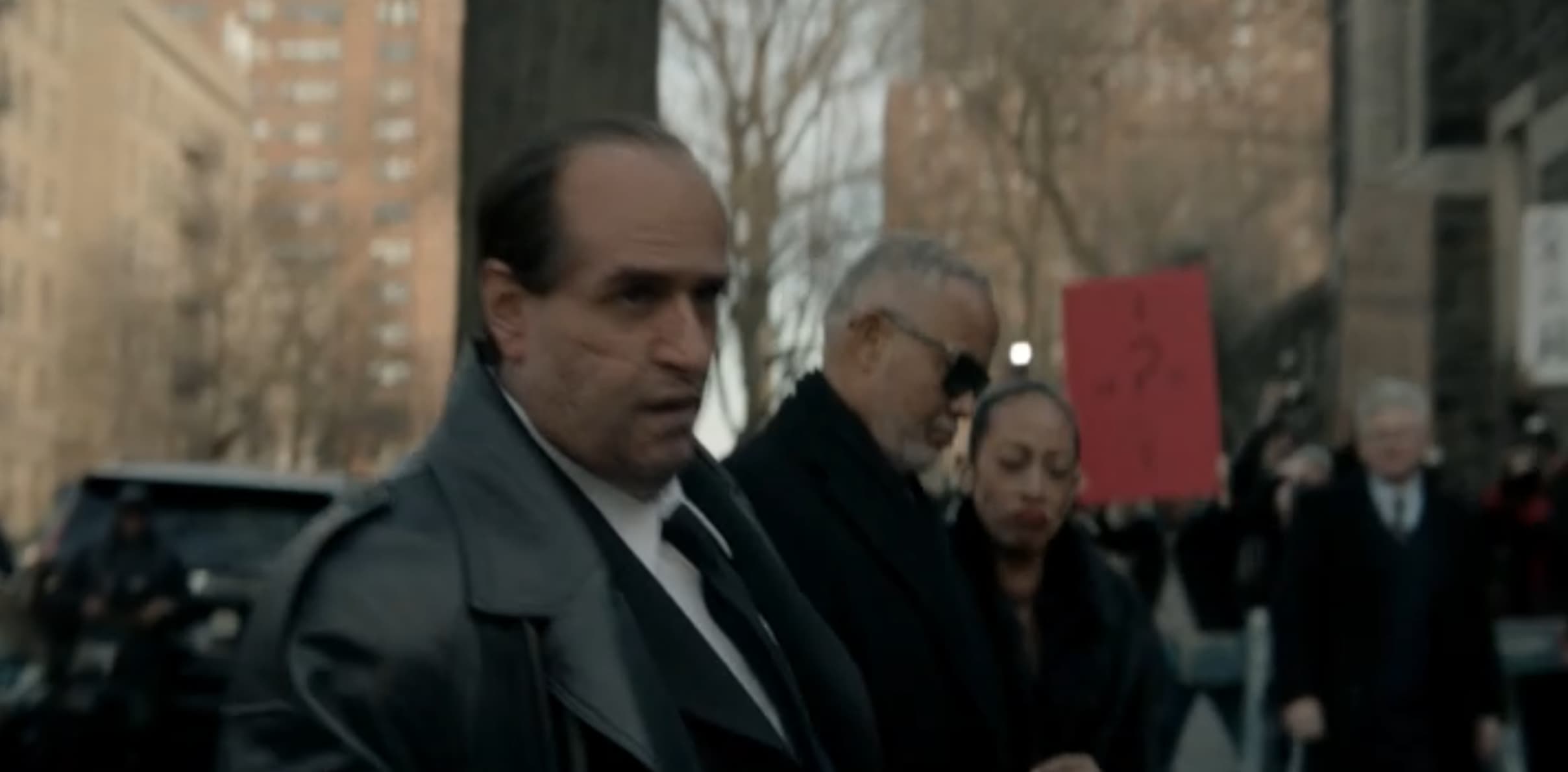 Protesters At Alberto's Funeral Still Show Support For The Riddler