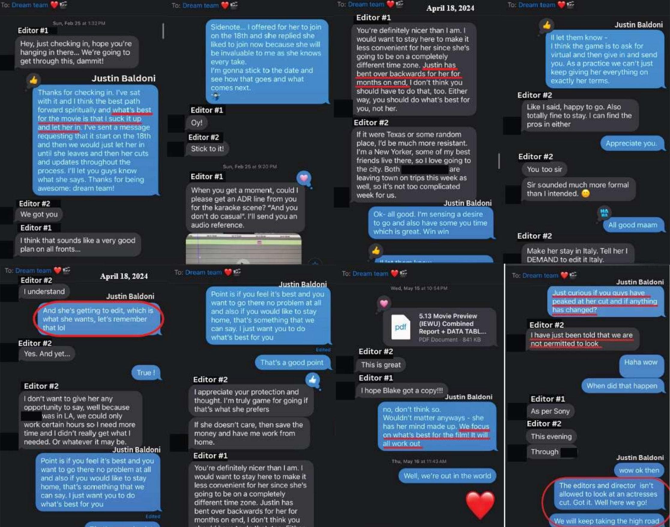 'Justin Has Bent Over Backwards For Her'