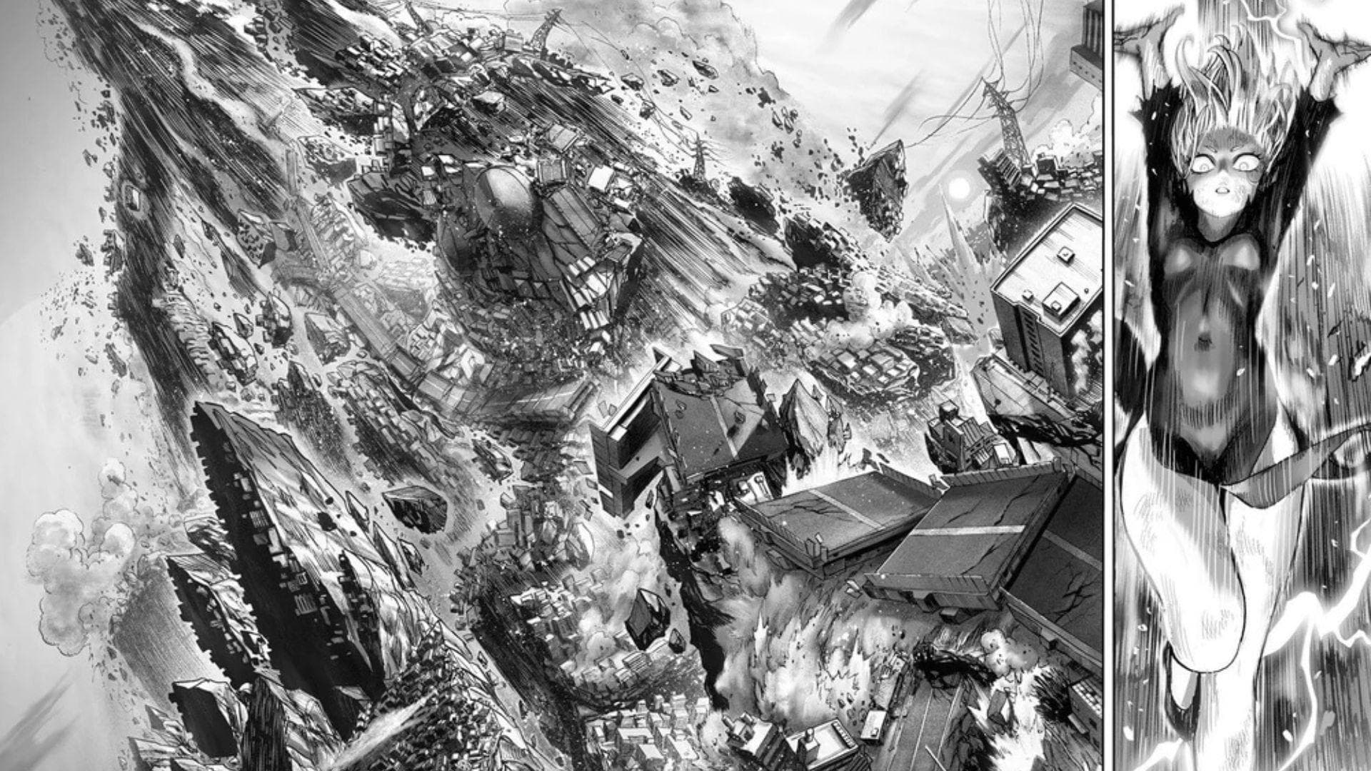 Tatsumaki's Full Power Display